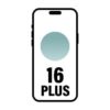 Smartphone apple iphone 16 plus 128gb/ 6.7"/ 5g/ verde azulado