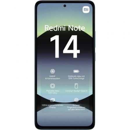 Smartphone xiaomi redmi note 14 8gb/ 256gb/ 6.67"/ azul - Imagen 2