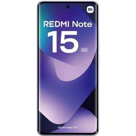 Smartphone xiaomi redmi note 15 8gb/ 256gb/ 6.77"/ 5g/ purpura - Imagen 2