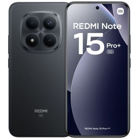 Smartphone xiaomi redmi note 15 pro plus 12gb/ 512gb/ 6.83"/ 5g/ negro