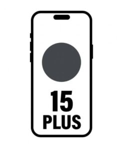 Smartphone apple iphone 15 plus 256gb/ 6.7"/ 5g/ negro