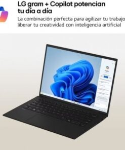 Alternative view of Portátil lg gram 14z90t-g.ad88b intel core ultra 7-255h/ 32gb/ 1tb ssd/ 14"/ win11