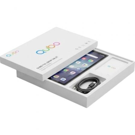 Tablet qubo t-106 10.1"/ 6gb/ 128gb/ 4g/ octacore/ gris - Imagen 2