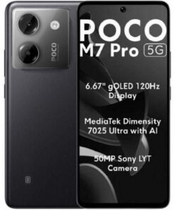 Smartphone xiaomi poco m7 pro 12gb/ 512gb/ 6.67"/ 5g/ negro