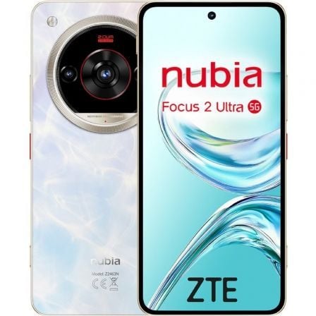 Smartphone zte nubia focus 2 ultra 8gb/ 512gb/ 6.8"/ 5g/ blanco