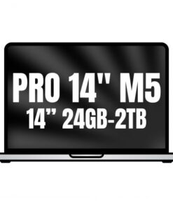 Apple macbook pro 14"/ m5 pro 18-core cpu/ 24gb/ 2tb ssd/ 20-core gpu/ plata