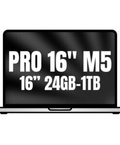 Apple macbook pro 16"/ m5 pro 18-core cpu/ 24gb/ 1tb ssd/ 20-core gpu/ plata