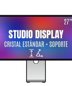 Apple studio display 27"/ cristal estándar / soporte con altura e inclinación ajustable