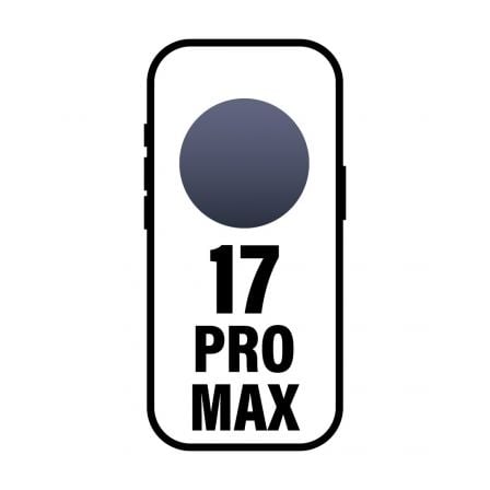 Smartphone apple iphone 17 pro max 512gb/ 6.9"/ 5g/ azul oscuro