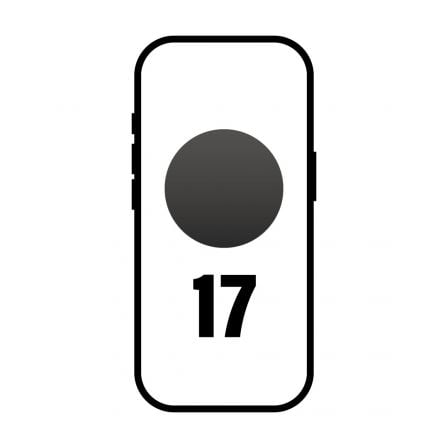 Smartphone apple iphone 17 512gb/ 6.3"/ 5g/ negro