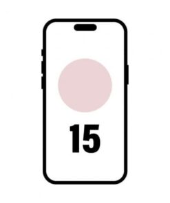 Smartphone apple iphone 15 256gb/ 6.1"/ 5g/ rosa
