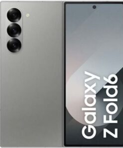 Smartphone samsung galaxy z fold6 12gb/ 256gb/ 7.6"/ 5g/ gris