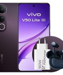 Smartphone vivo v50 lite 8gb/ 256gb/ 6.77"/ 5g/ negro fantasmal