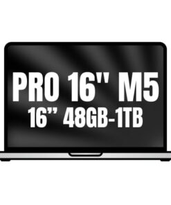 Apple macbook pro 16"/ m5 pro 18-core cpu/ 48gb/ 1tb ssd/ 20-core gpu/ plata