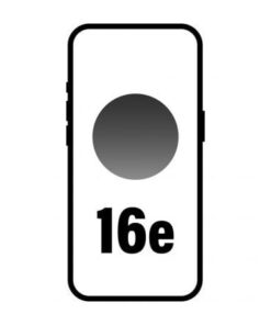 Smartphone apple iphone 16e 128gb/ 6.1"/ 5g/ negro