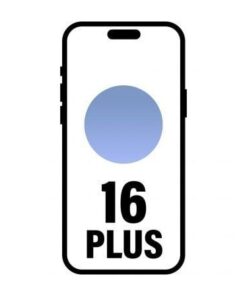 Smartphone apple iphone 16 plus 256gb/ 6.7"/ 5g/ azul ultramar