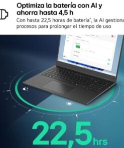 Alternative view of Portátil lg gram 16zd90t-g ax88b intel core ultra 7-255h/ 32gb/ 1tb ssd/ 16"/ sin sistema operativo