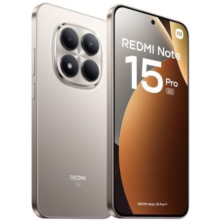 Smartphone xiaomi redmi note 15 pro 12gb/ 512gb/ 6.83"/ 5g/ titanio - Imagen 2