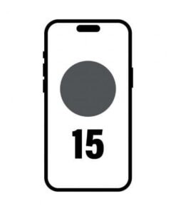 Smartphone apple iphone 15 128gb/ 6.1"/ 5g/ negro