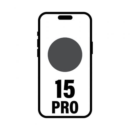 Smartphone apple iphone 15 pro 512gb/ 6.1"/ 5g/ titanio negro