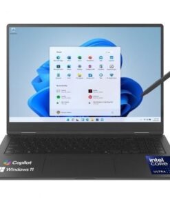 Portátil convertible lg gram pro 16t90tp-k.ad88b intel core ultra 7-255h/ 32gb/ 1tb ssd/ 16" táctil/ win11