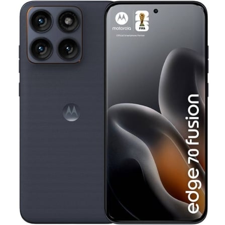 Smartphone motorola edge 70 fusion 8gb/ 256gb/ 6.78"/ 5g/ negro
