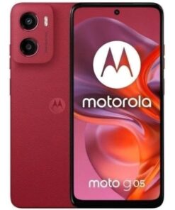 Smartphone motorola moto g05 4gb/ 256gb/ 6.67"/ rojo