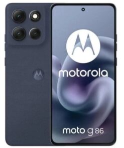 Smartphone motorola moto g86 8gb/ 256gb/ 6.67"/ 5g/ azul oscuro