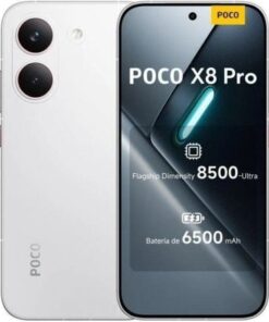 Smartphone xiaomi poco x8 pro 12gb/ 512gb/ 6.59"/ 5g/ blanco