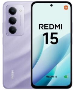 Smartphone xiaomi redmi 15 8gb/ 256gb/ 6.9"/ púrpura