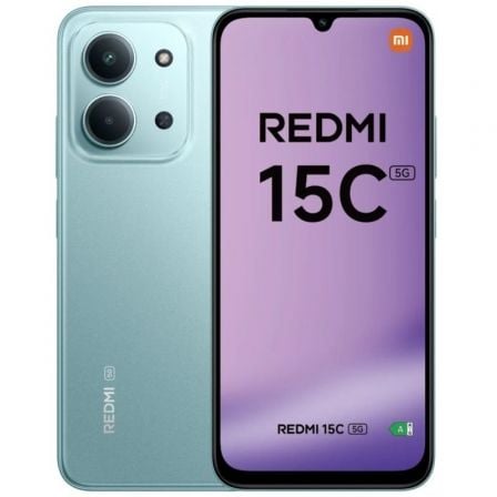 Smartphone xiaomi redmi 15c 4gb/ 128gb/ 6.9"/ 5g/ verde