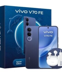 Smartphone vivo v70 fe 8gb/ 512gb/ 6.83"/ 5g/ azul/ incluye cargador + auriculares