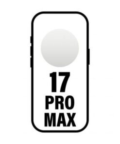 Smartphone apple iphone 17 pro max 2tb/ 6.9"/ 5g/ plata