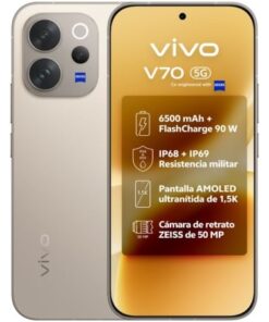 Smartphone vivo v70 8gb/ 512gb/ 6.59"/ 5g/ gris