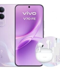 Alternative view of Smartphone vivo v70 fe 8gb/ 512gb/ 6.83"/ 5g/ púrpura/ incluye cargador + auriculares