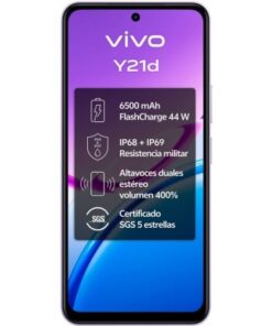 Alternative view of Smartphone vivo y21d 4gb/ 128gb/ 6.68"/ púrpura