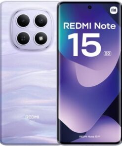 Smartphone xiaomi redmi note 15 8gb/ 512gb/ 6.77"/ 5g/ púrpura