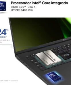 Portátil lg gram 14zb90s-g.aa55bn intel core ultra 5-115u/ 16gb/ 512gb ssd/ 14"/ win11 - Imagen 4