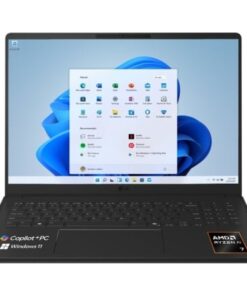 Portátil lg gram 16u55u-g.au75bn ryzen ai 7 445/ 16gb/ 512gb ssd/ 16"/ win11
