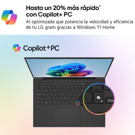 Portátil lg gram pro 16zd90u-g.ax85bn intel core ultra 7-355/ 32gb/ 512gb ssd/ 16"/ sin sistema operativo - Imagen 2