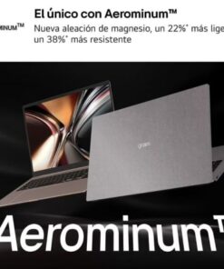 Portátil lg gram pro 16zd90u-g.ax85bn intel core ultra 7-355/ 32gb/ 512gb ssd/ 16"/ sin sistema operativo - Imagen 3