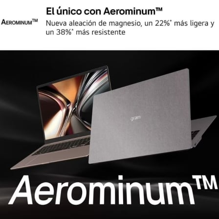 Portátil lg gram pro 16zd90u-g.ax85bn intel core ultra 7-355/ 32gb/ 512gb ssd/ 16"/ sin sistema operativo - Imagen 3