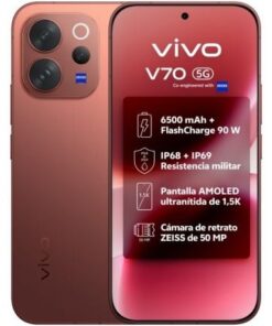 Smartphone vivo v70 8gb/ 512gb/ 6.59"/ 5g/ marrón