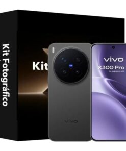 Smartphone vivo x300 pro 16gb/ 512gb/ 6.78"/ 5g/ negro + kit fotográfico vivo x300 pro