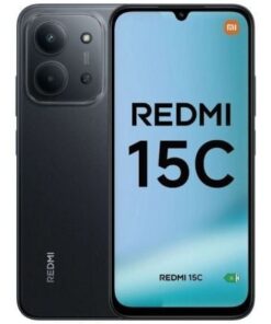 Smartphone xiaomi redmi 15c 4gb/ 256gb/ 6.9"/ negro