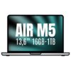 Apple macbook air 13,6"/ m5 10-core cpu/ 16gb/ 1tb ssd/ 10-core gpu/ plata