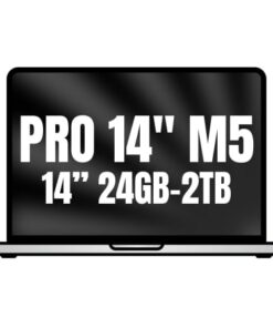 Apple macbook pro 14"/ m5 pro 15-core cpu/ 24gb/ 2tb ssd/ 16-core gpu/ plata