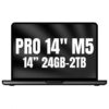 Apple macbook pro 14"/ m5 pro 15-core cpu/ 24gb/ 2tb ssd/ 16-core gpu/ negro espacial