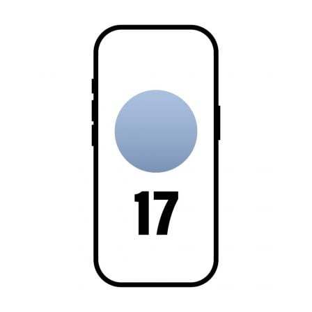 Smartphone apple iphone 17 256gb/ 6.3"/ 5g/ azul neblina