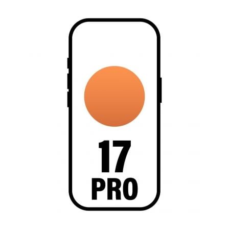 Smartphone apple iphone 17 pro 1tb/ 6.3"/ 5g/ naranja cósmico